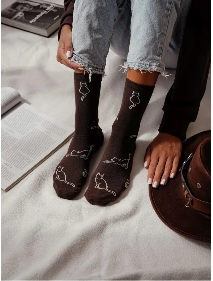 Milena ponožky 0200-093 Kat. obrysy 37-41