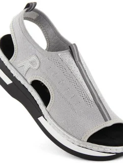 Pohodlné nazouvací sandály W model 22050723 - Rieker