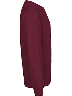 O Unisex raglánová mikina z bio bavlny bordeaux model 22504946 - Neutral O Unisex raglánová mikina z bio bavlny bordeaux model 22504946 - Neutral