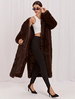 Kabát MBM PL 25 65.98P hnedý