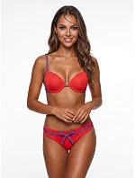 Červené plavky Sunset Bloom - Demi Saison