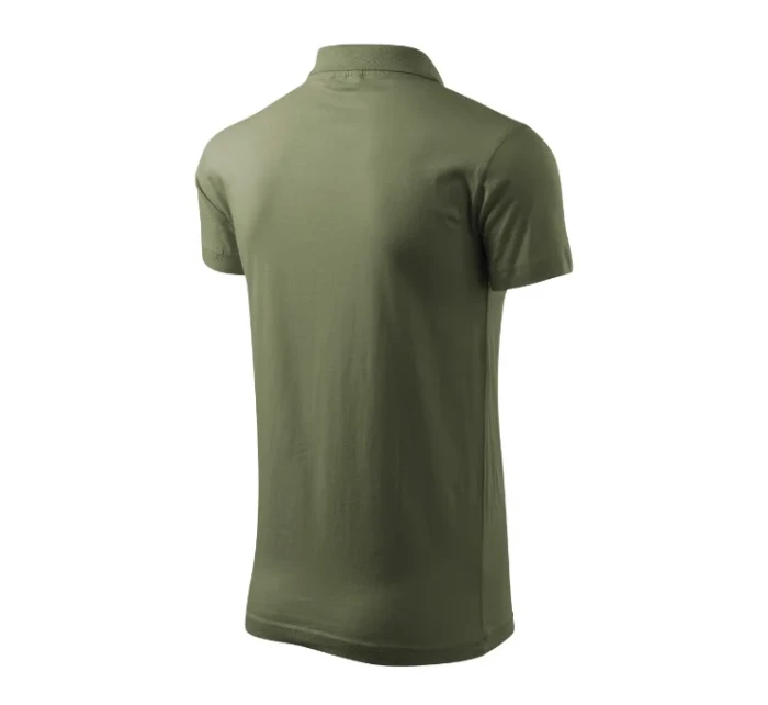 Single J. pánske polo tričko khaki