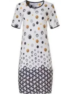 Dámske plážové šaty 16201-132-2 biela-potlač - Pastunette