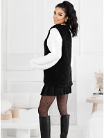 Dámska vesta KZ 14021.96P čierna - FPrice
