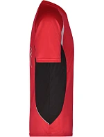 JN Pánské běžecké tričko 02.0 red/black model 22486531 - Daiber