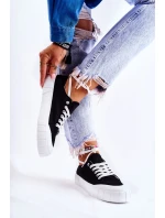 Damskie Trampki Na Platformie Czarne Comes Damskie Trampki Na Platformie Czarne Comes