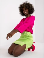 Sukně WN SD model 17445378 fluo zelená - FPrice Sukně WN SD model 17445378 fluo zelená - FPrice