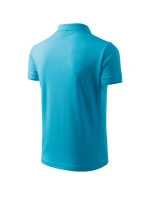 Pánska polokošeľa Pique tyrkysová Pánska polokošeľa Pique tyrkysová