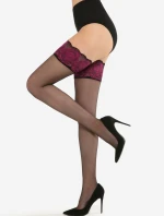 Samodržiace dámske pančuchy CALZE ROSE - 20 DEN