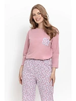 3629 DÁMSKE DLHÉ PYŽAMO AGNESSA S–XL