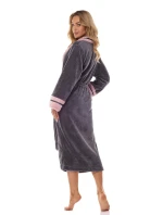 Dlouhý dámský župan 2409 model 20207311 M2XL - L&L
