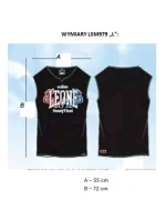 LEONE pánske tielko LSM979/S16 čierne "L"