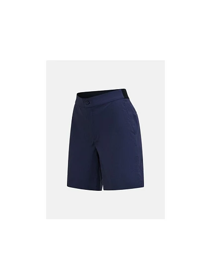 Dámské šortky W Player Shorts, model 22231716 tmavě modrá - Peak Performance