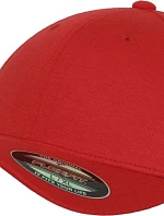 Flexfit 6778/6778T Čiapka Flexfit z dvojitého džerseja 55.6778 červená