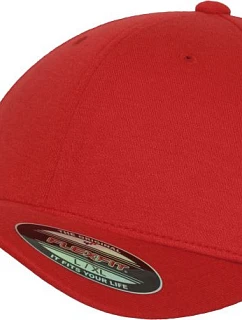 Flexfit 6778/6778T Čiapka Flexfit z dvojitého džerseja 55.6778 červená