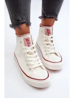 Dámské vysoké tenisky Big Star model 21654781 bílé - Big Star Shoes