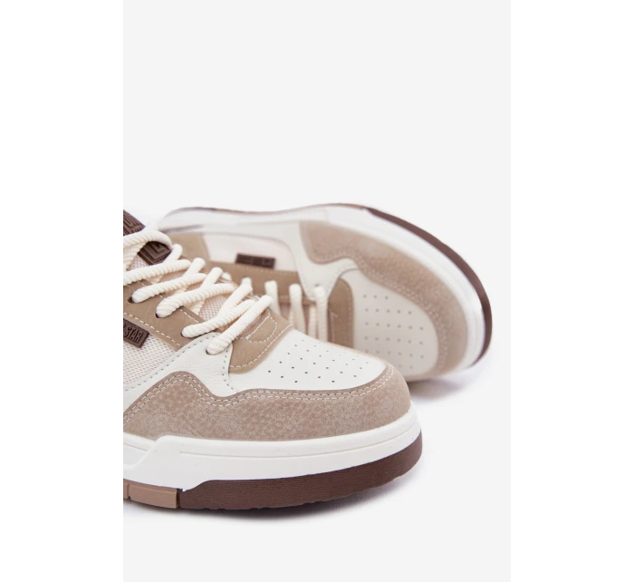 Sneakersy Męskie Big Star RR174604 Beżowe Sneakersy Męskie Big Star RR174604 Beżowe