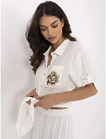 Koszula DHJ KS model 21129453 1.66 ecru - FPrice