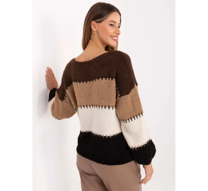 Jumper MI SW 2309.95 hnedý Jumper MI SW 2309.95 hnedý