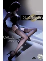 Dámské punčochy k podvazkovému pásu Emotion model 21819197 15 DEN Code 226 - Gabriella Dámské punčochy k podvazkovému pásu Emotion model 21819197 15 DEN Code 226 - Gabriella