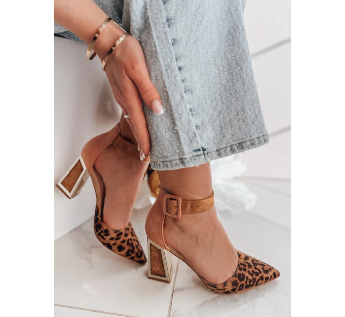 Dámske maskáčové lodičky ELEHILL s vysokým podpätkom FashionStreet ZY0725 Dámske maskáčové lodičky ELEHILL s vysokým podpätkom FashionStreet ZY0725