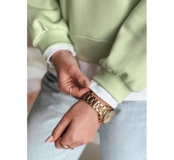 Dámská oversize mikina mint Dstreet model 21986550 - FashionStreet Dámská oversize mikina mint Dstreet model 21986550 - FashionStreet