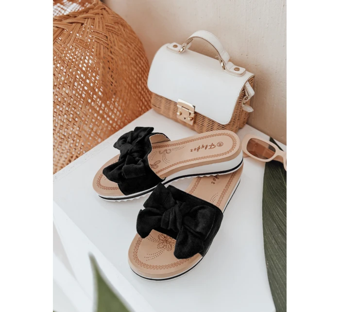 Dámske žabky LOVESLIDE black FashionStreet ZY0995