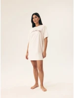 Dámská noční košilka cream model 20916003 - Henderson Dámská noční košilka cream model 20916003 - Henderson