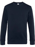 B&C KING Crew Neck_° Pánska mikina 01.U01K tmavomodrá