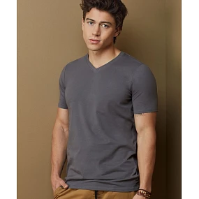 Stedman Stretch-T V-neck Pánske tričko s výstrihom do V 05.9610 šarlátovo červené Stedman Stretch-T V-neck Pánske tričko s výstrihom do V 05.9610 šarlátovo červené
