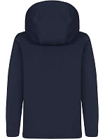 Padded Hooded Softshell Junior Dětská zateplená softshellová bunda s kapucí model 22454895 dark navy - Clique