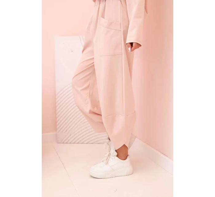 Komplet new punto bluza + model 21214013 tmavě pudrově růžová - K-Fashion Komplet new punto bluza + model 21214013 tmavě pudrově růžová - K-Fashion