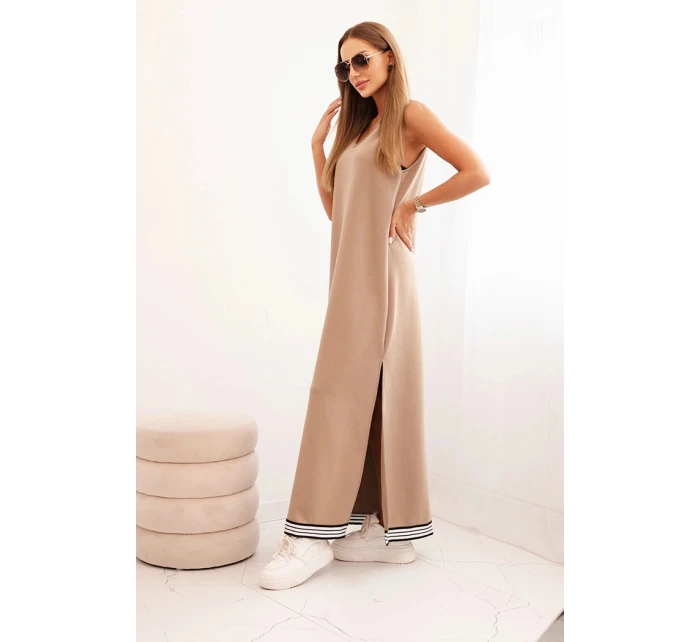 Komplet dámský s viskózou s rozepínací mikinou a dlouhou model 21268143 fango - K-Fashion Komplet dámský s viskózou s rozepínací mikinou a dlouhou model 21268143 fango - K-Fashion