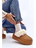 Dámské sněhule na tlusté Camel model 21644664 - Boto Dámské sněhule na tlusté Camel model 21644664 - Boto