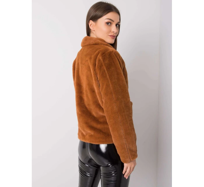 Bunda 217 KR model 14839487 hnědá - FPrice Bunda 217 KR model 14839487 hnědá - FPrice