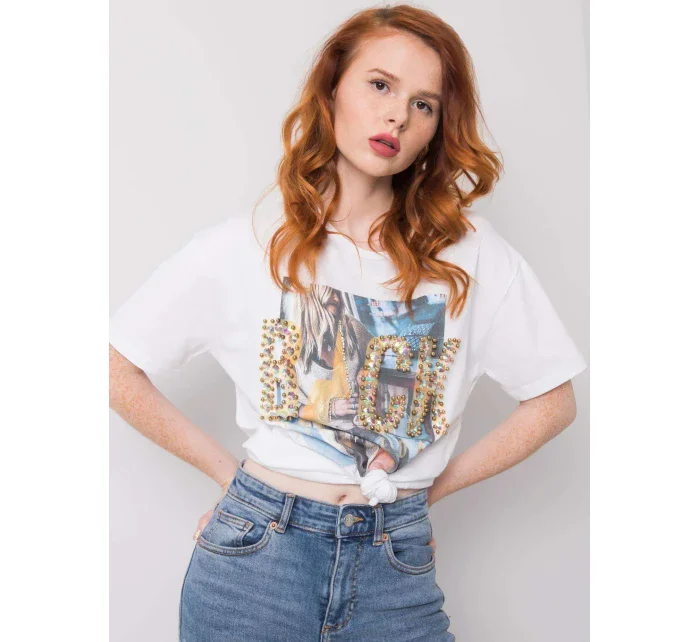 Tričko HB TS 3056.77P biela