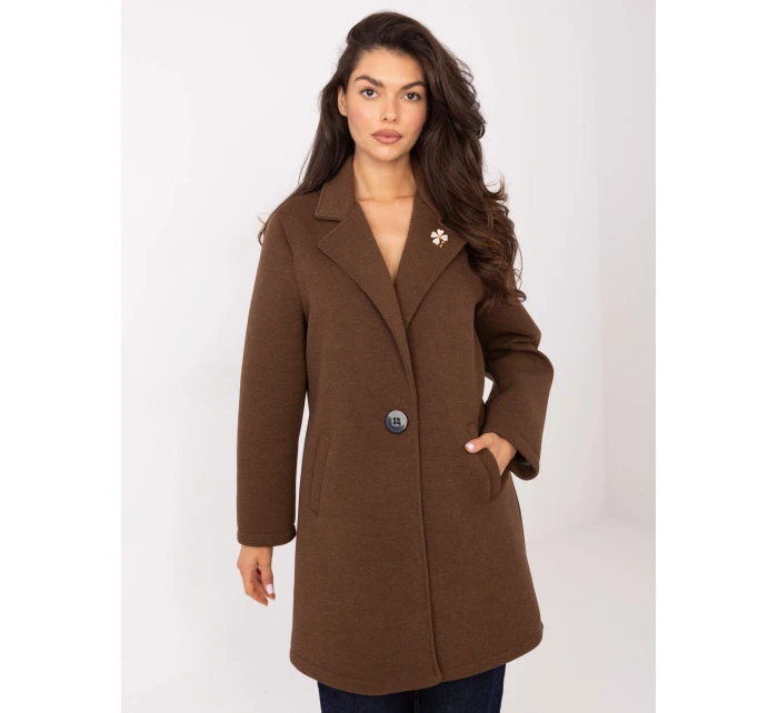 IT PL FL8153.60 hnedý kabát