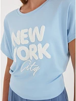 Blúzka RV BZ A1262.00 svetlo modrá