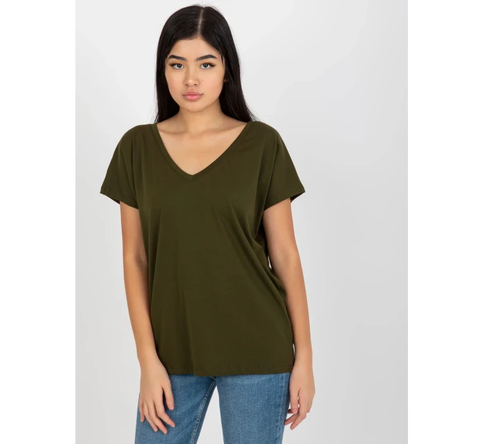 Dámske tričko RV TS 4832.30 khaki Dámske tričko RV TS 4832.30 khaki