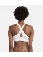 Podprsenka športová QF1654E-100 biela - Calvin Klein