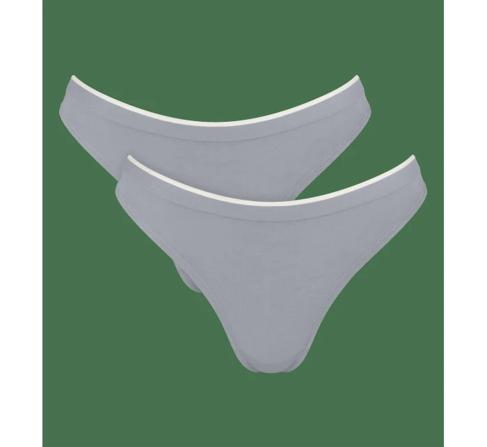sloggi GO Sense Tanga 2P - GRAY - SLOGGI GRAY - SLOGGI sloggi GO Sense Tanga 2P - GRAY - SLOGGI GRAY - SLOGGI