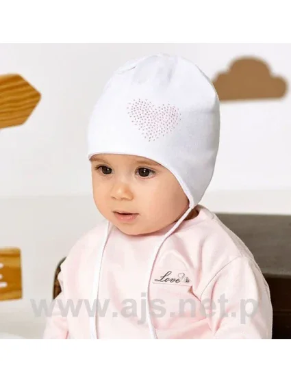 Dětská čepice model 18125081 - AJS Dětská čepice model 18125081 - AJS