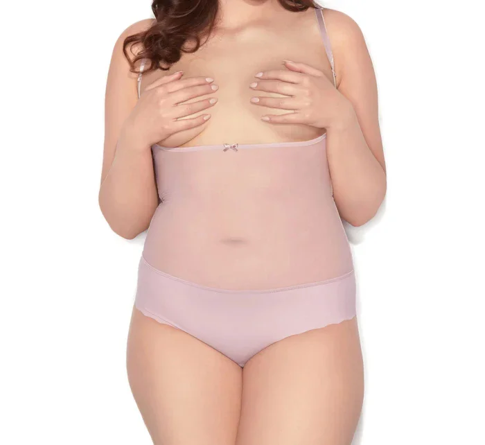 Sťahovacie body Glam string pink - MITEX
