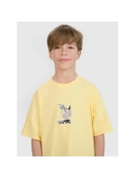 Chlapčenské tričko s potlačou 4F 4FJRSS25TTSHM2641-73S