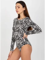 Dámske body LK BO 509199 1.42P biela a čierna - FPrice