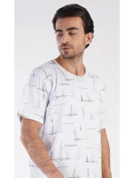 Pánská noční košile s krátkým rukávem model 19710131 - Vienetta MAN
