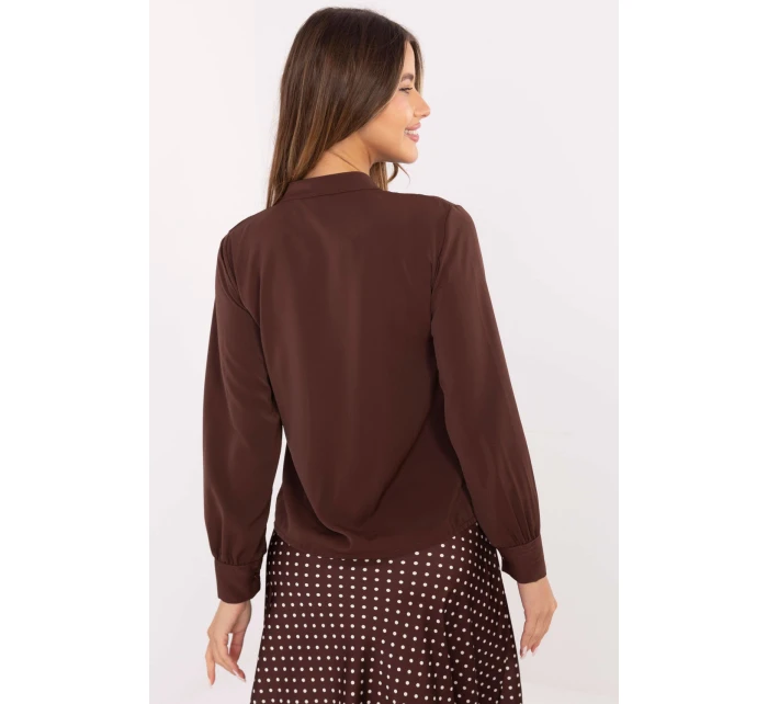 Košeľa s dlhým rukávom model 220331 Taliansko Moda Košeľa s dlhým rukávom model 220331 Taliansko Moda