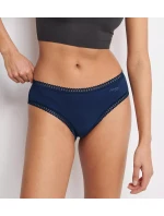 Dámske hipsterky GO Crush C3P - MODRÉ - modré M008 - SLOGGI Dámske hipsterky GO Crush C3P - MODRÉ - modré M008 - SLOGGI