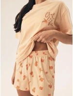 Dámske pyžamo Henderson 42684 Naranja w/r S-2XL Dámske pyžamo Henderson 42684 Naranja w/r S-2XL