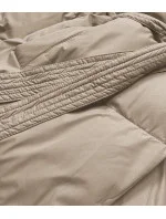 Béžová dámská zimní  bunda model 21245837 - J.STYLE